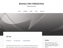 Tablet Screenshot of journeyintosubmission.com